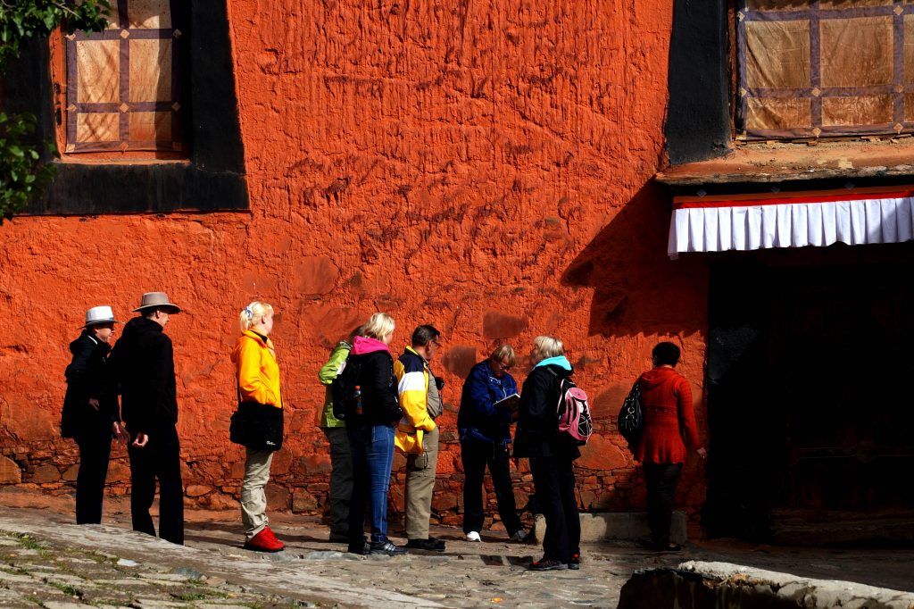 Tashilumpo monastery visit with eco tourism company Easy Tibet Tours